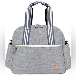 adidas Women's Sport to Street Tote Bag, Jersey Grey/Rose Gold